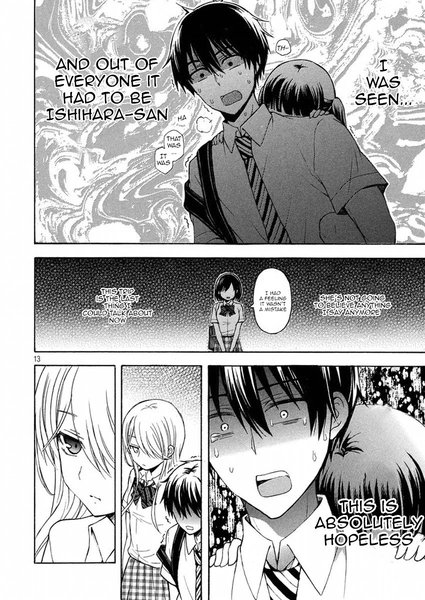 Watari-kun no xx ga Houkai Sunzen chapter 11 page 12