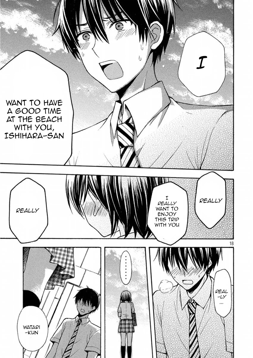 Watari-kun no xx ga Houkai Sunzen chapter 11 page 17