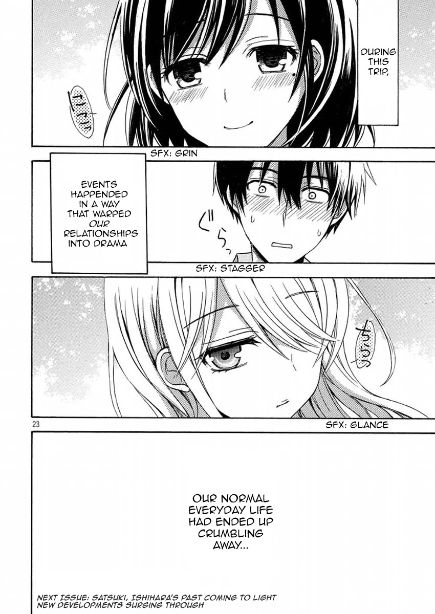 Watari-kun no xx ga Houkai Sunzen chapter 11 page 22