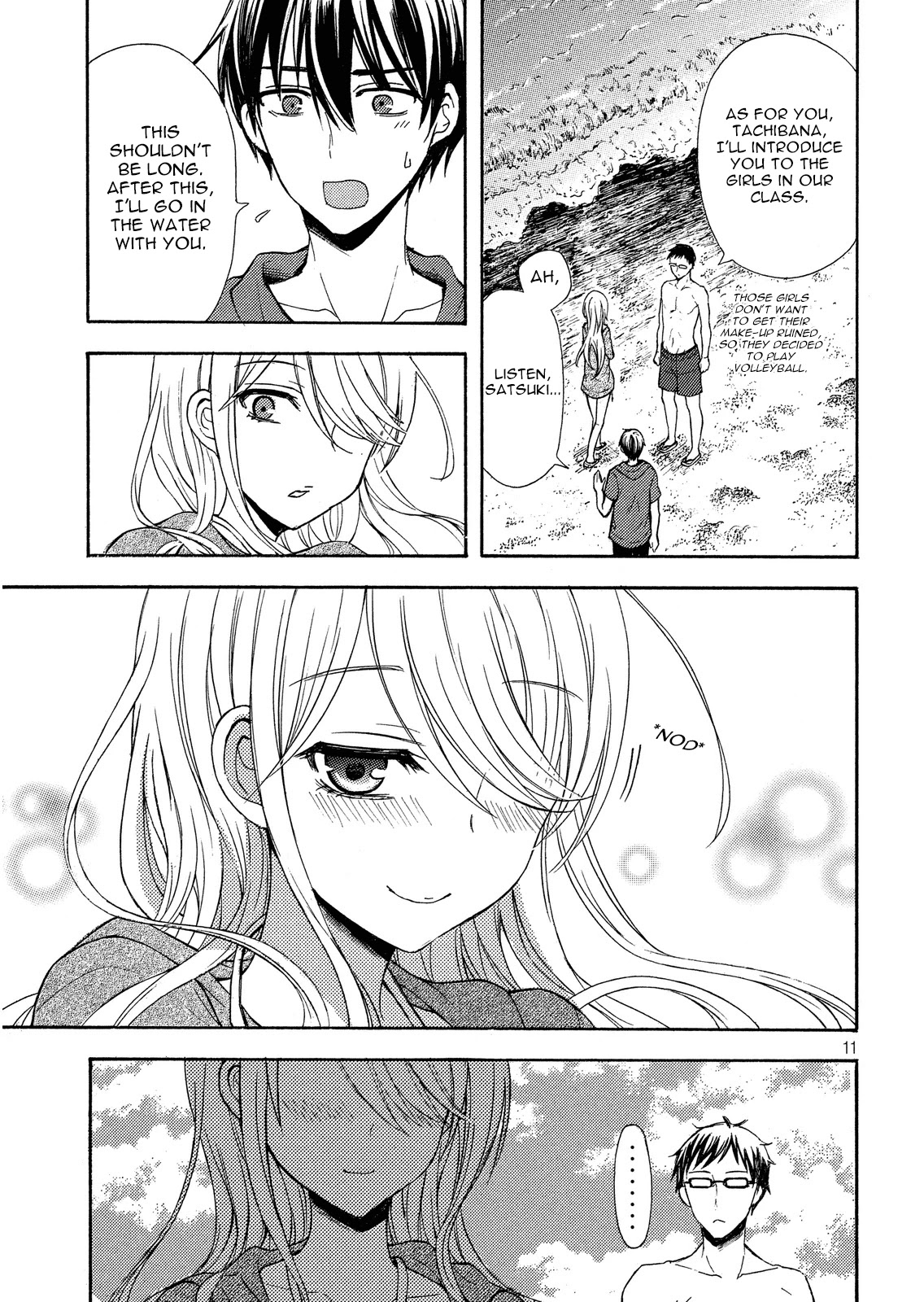 Watari-kun no xx ga Houkai Sunzen chapter 12 page 11