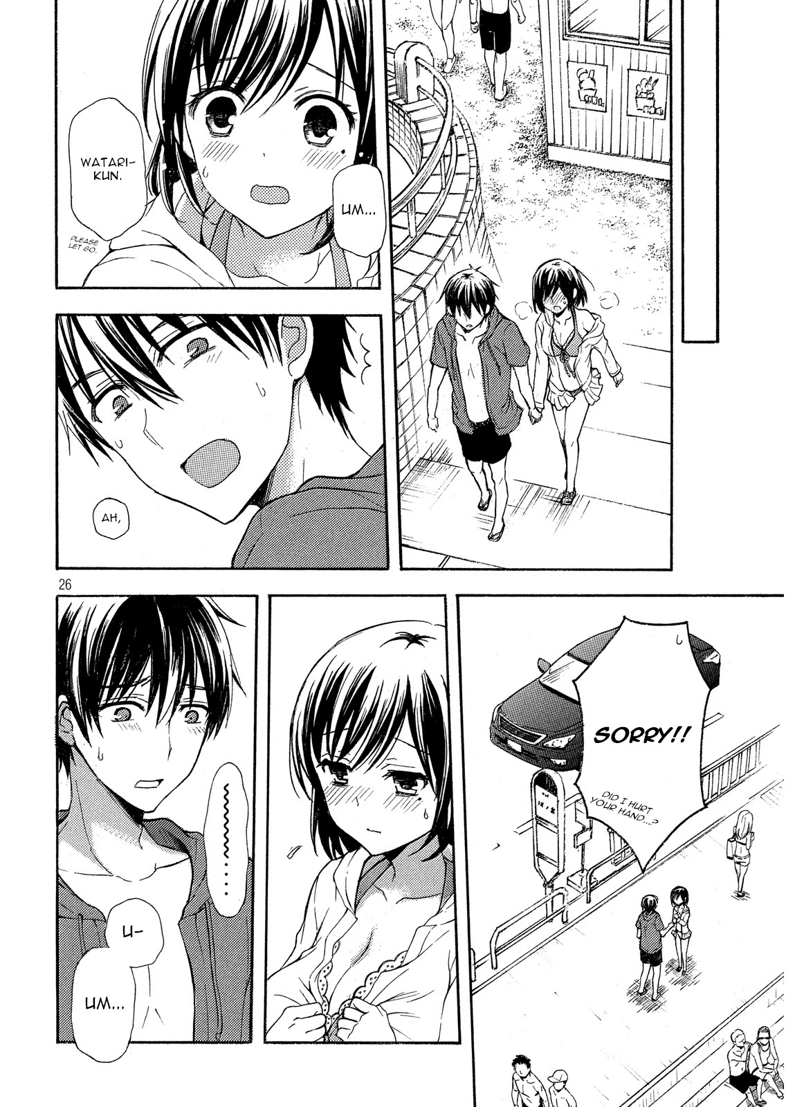 Watari-kun no xx ga Houkai Sunzen chapter 12 page 25