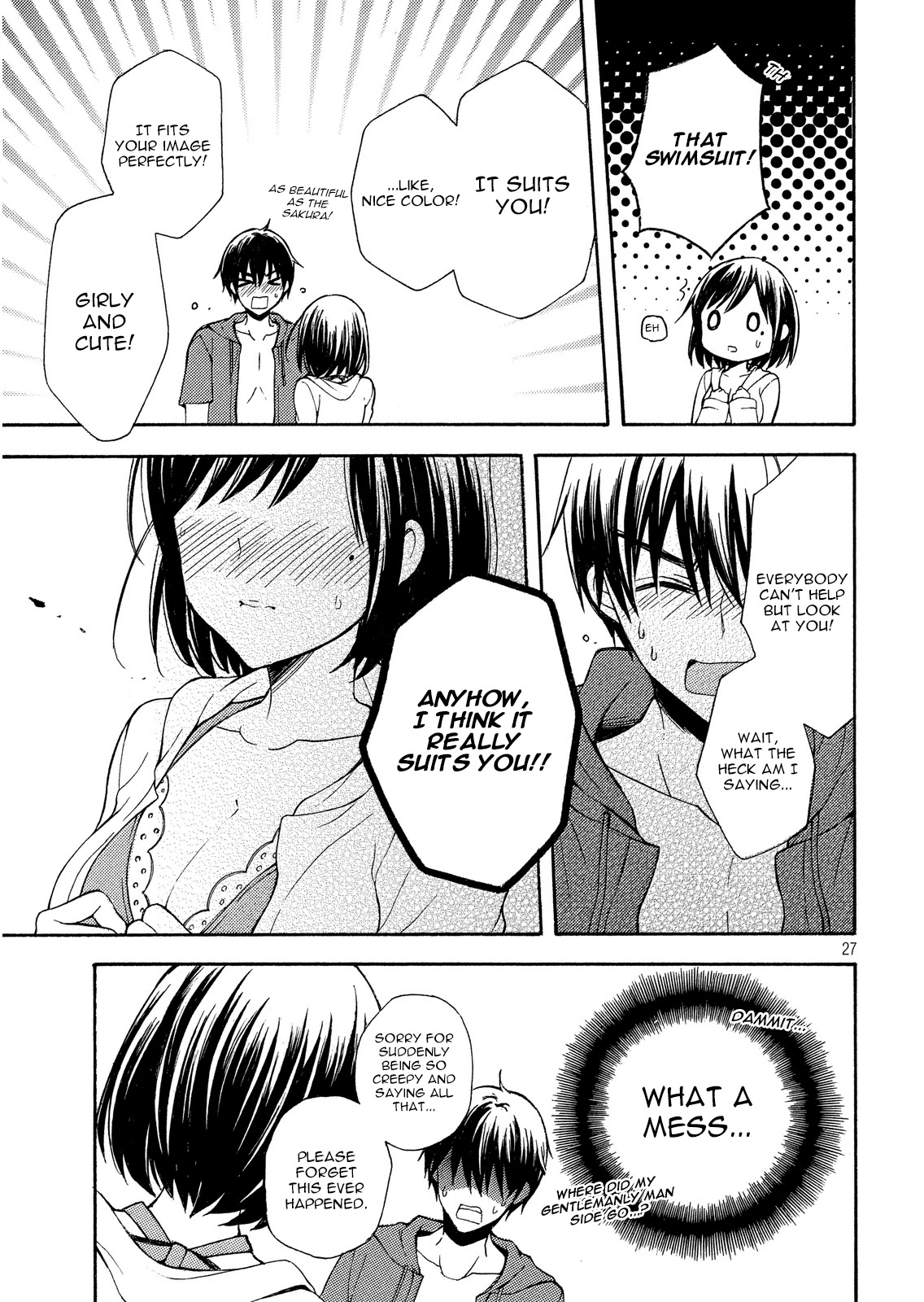 Watari-kun no xx ga Houkai Sunzen chapter 12 page 26