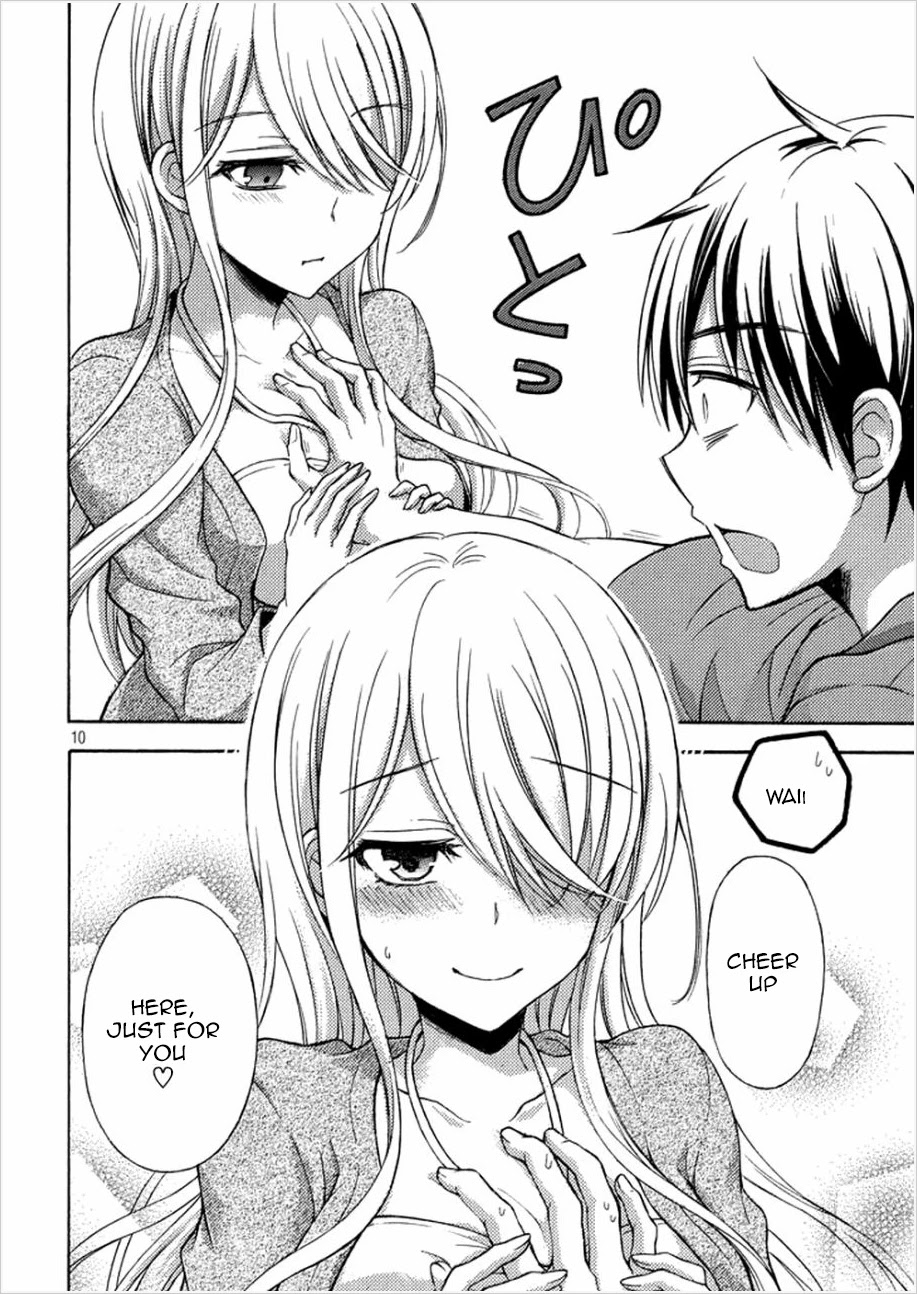 Watari-kun no xx ga Houkai Sunzen chapter 13 page 10