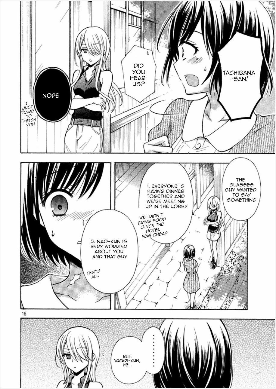 Watari-kun no xx ga Houkai Sunzen chapter 13 page 17