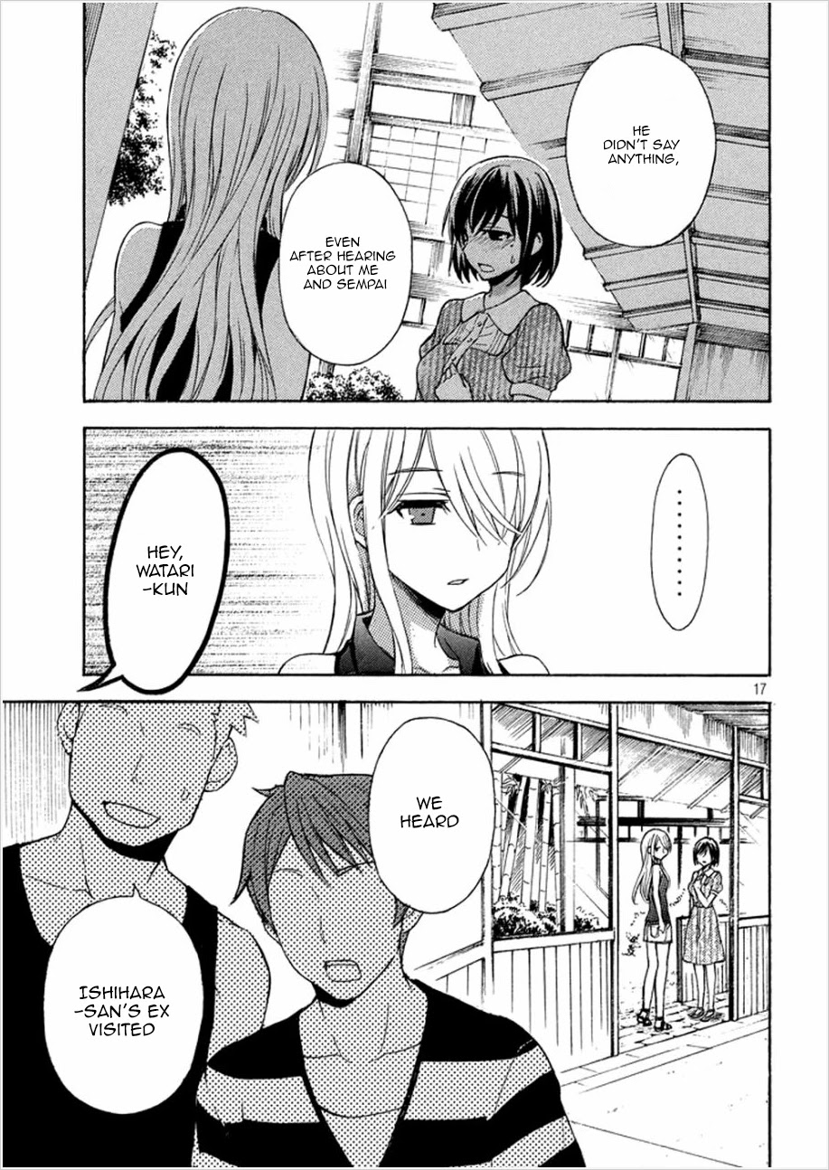 Watari-kun no xx ga Houkai Sunzen chapter 13 page 18