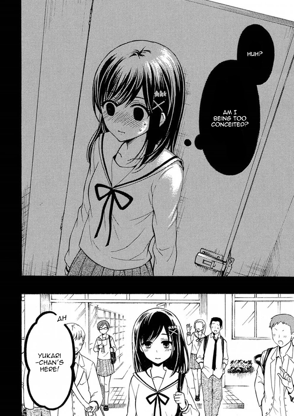 Watari-kun no xx ga Houkai Sunzen chapter 14 page 12