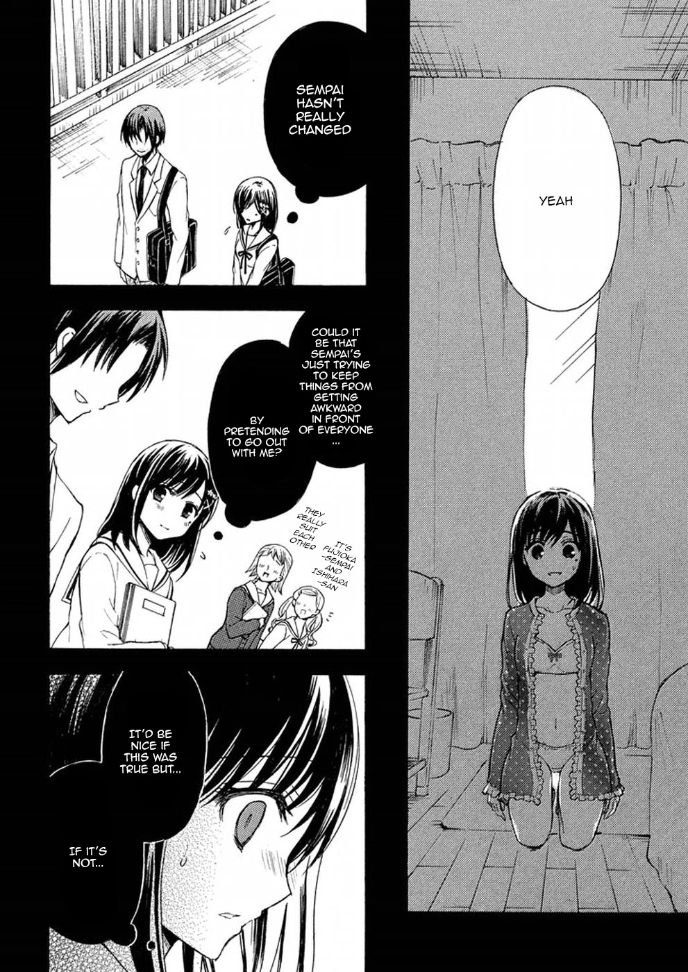 Watari-kun no xx ga Houkai Sunzen chapter 14 page 18