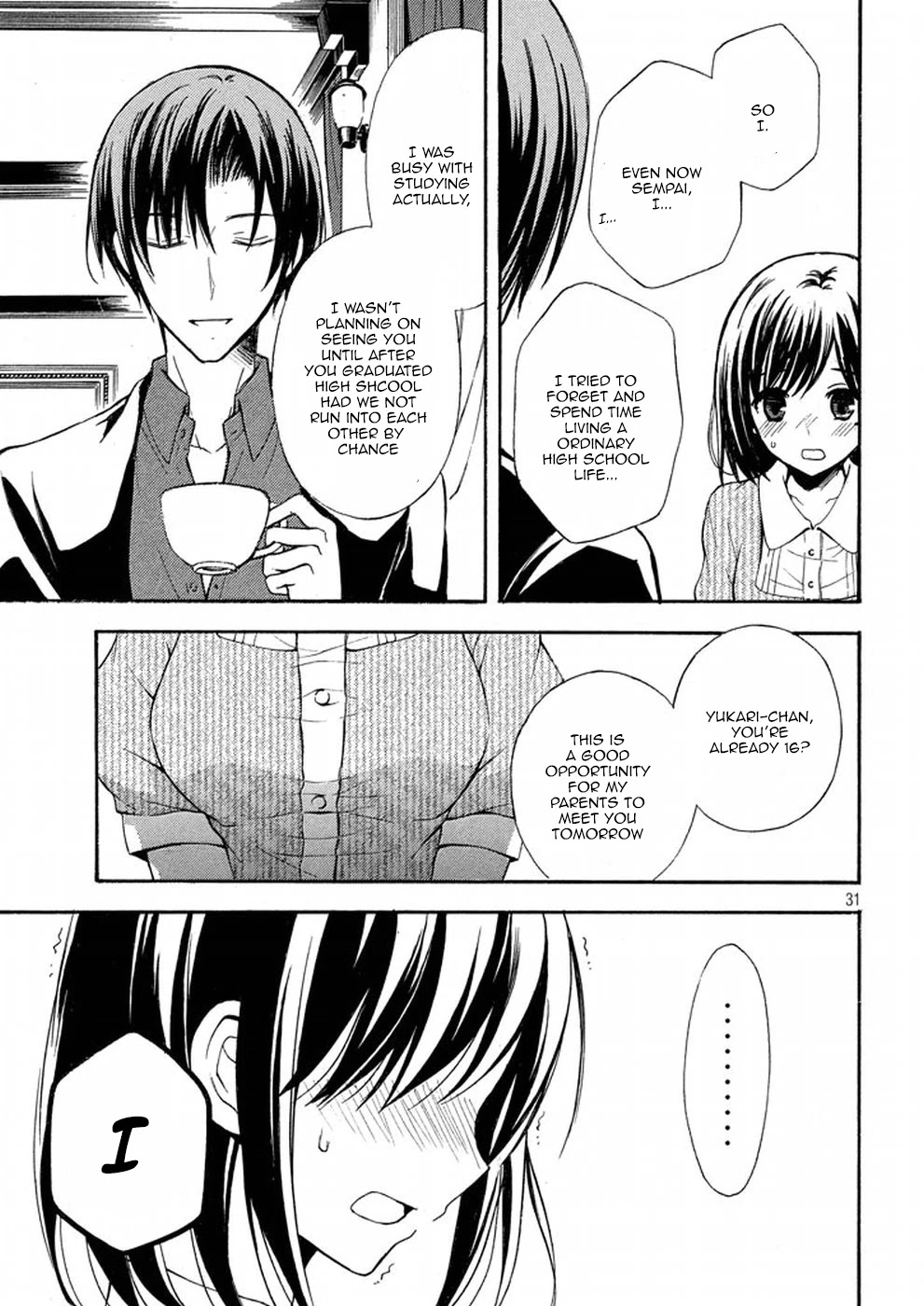 Watari-kun no xx ga Houkai Sunzen chapter 14 page 31