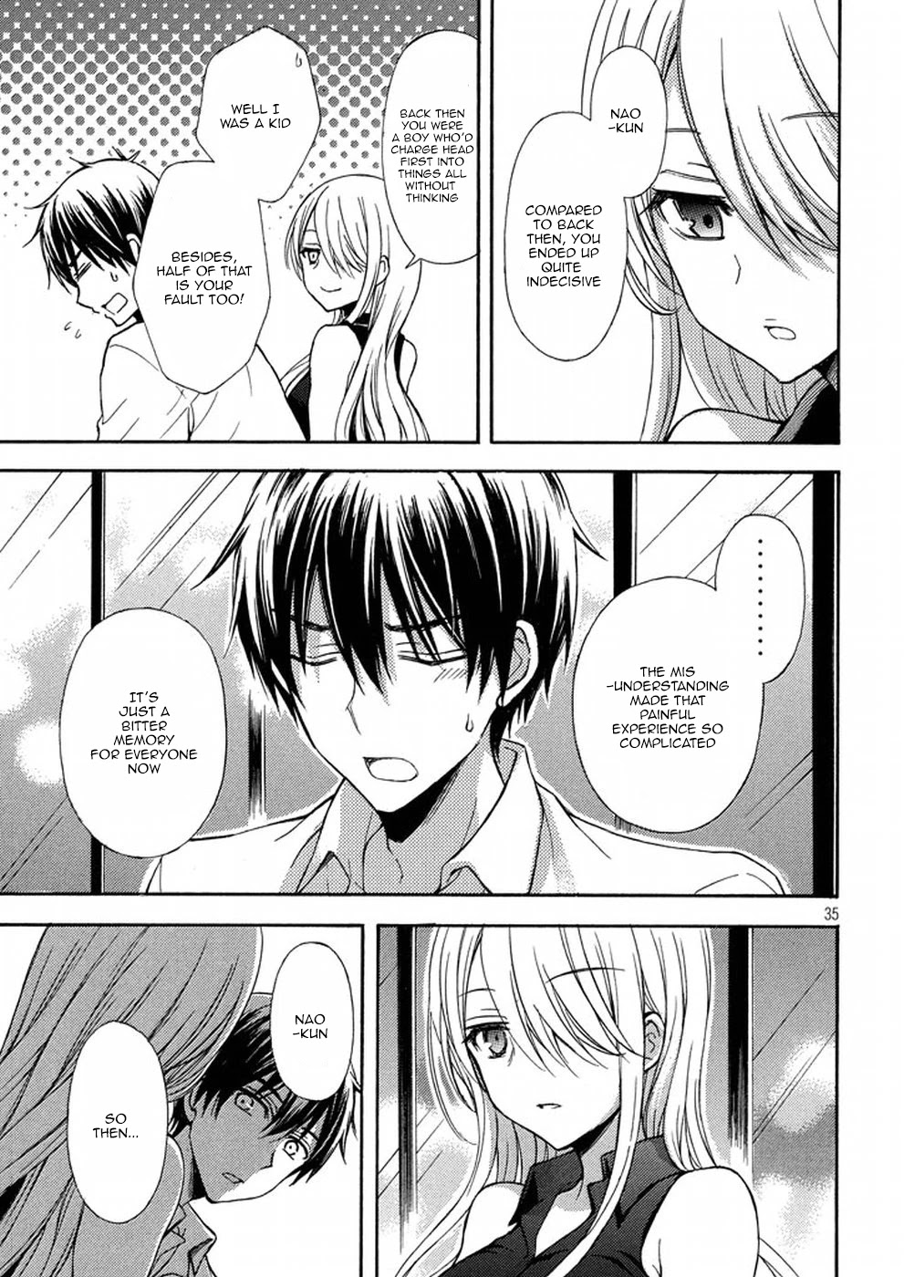 Watari-kun no xx ga Houkai Sunzen chapter 14 page 35