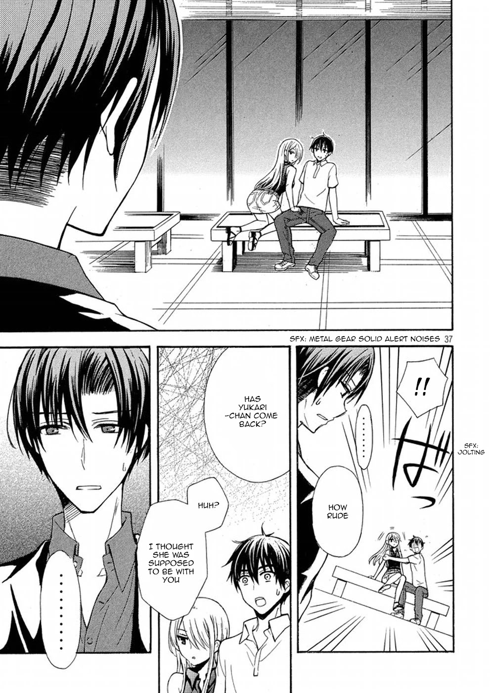 Watari-kun no xx ga Houkai Sunzen chapter 14 page 37