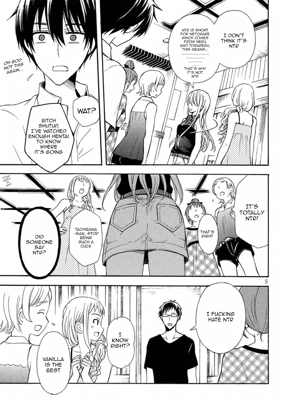 Watari-kun no xx ga Houkai Sunzen chapter 14 page 40