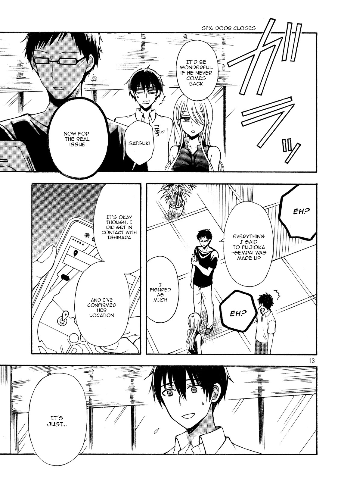 Watari-kun no xx ga Houkai Sunzen chapter 15 page 12