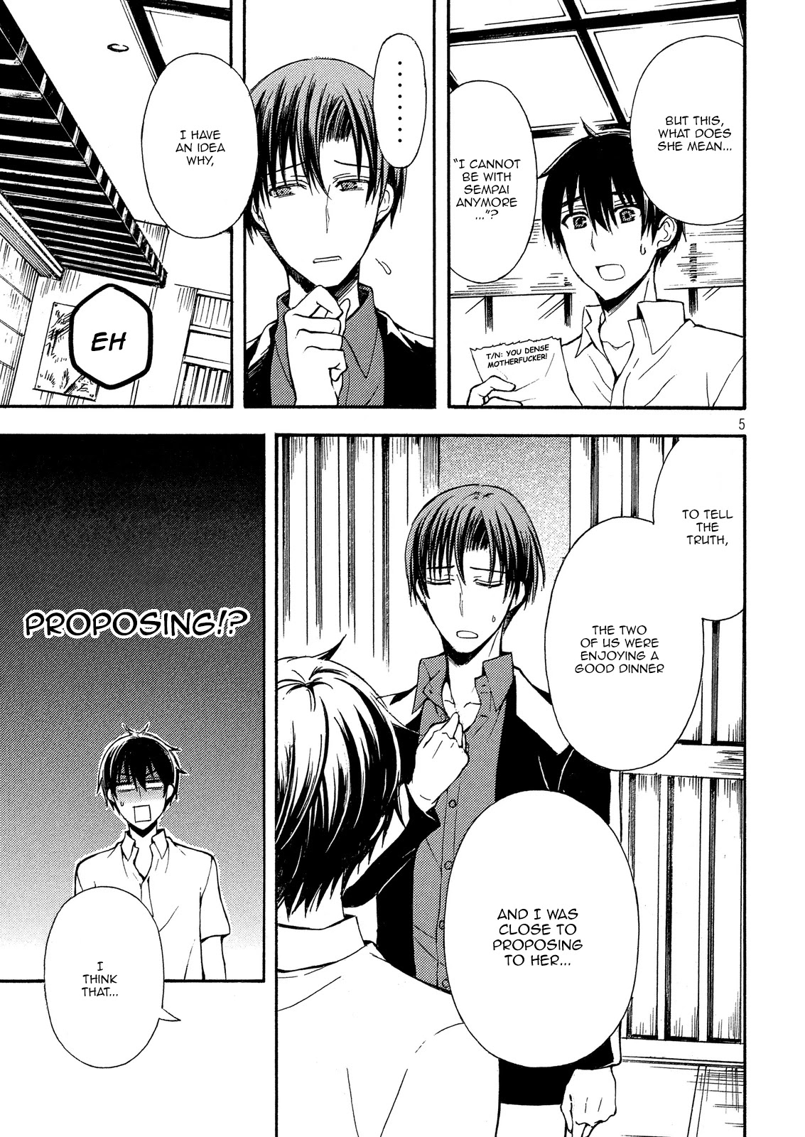 Watari-kun no xx ga Houkai Sunzen chapter 15 page 4