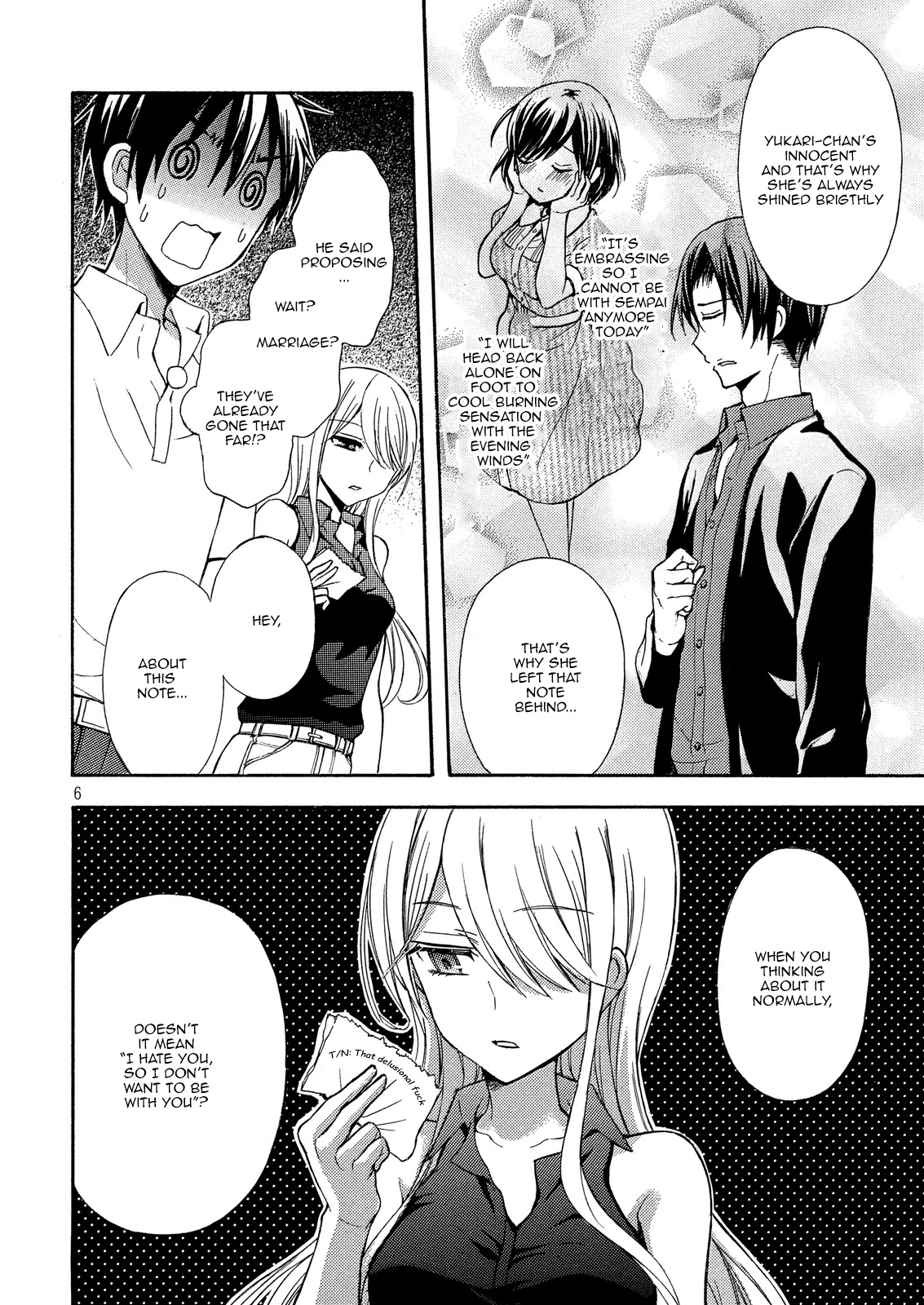 Watari-kun no xx ga Houkai Sunzen chapter 15 page 5