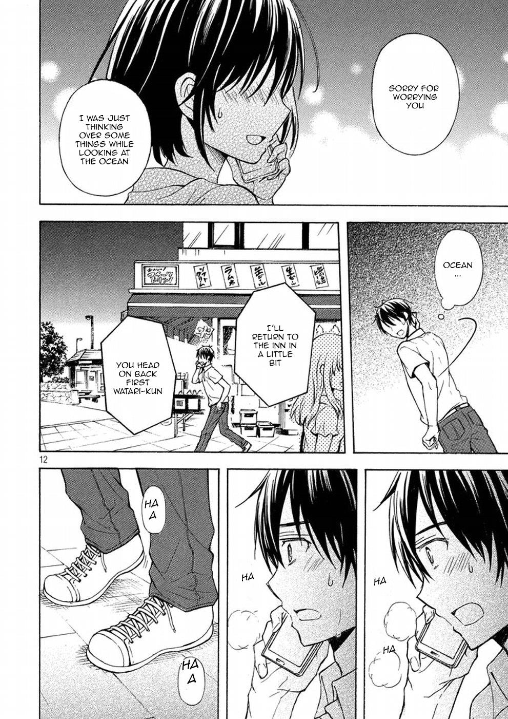 Watari-kun no xx ga Houkai Sunzen chapter 16 page 12