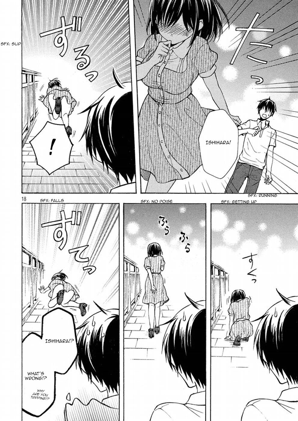 Watari-kun no xx ga Houkai Sunzen chapter 16 page 17