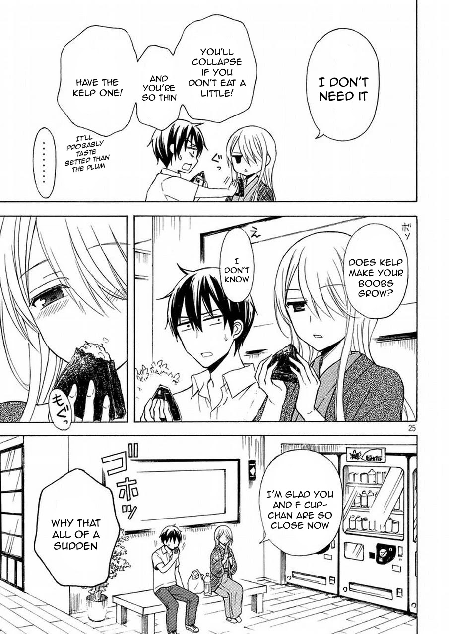 Watari-kun no xx ga Houkai Sunzen chapter 17 page 23