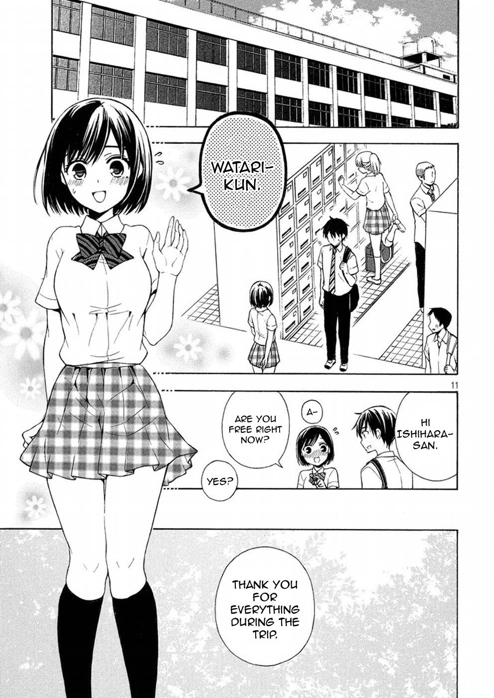 Watari-kun no xx ga Houkai Sunzen chapter 19 page 11