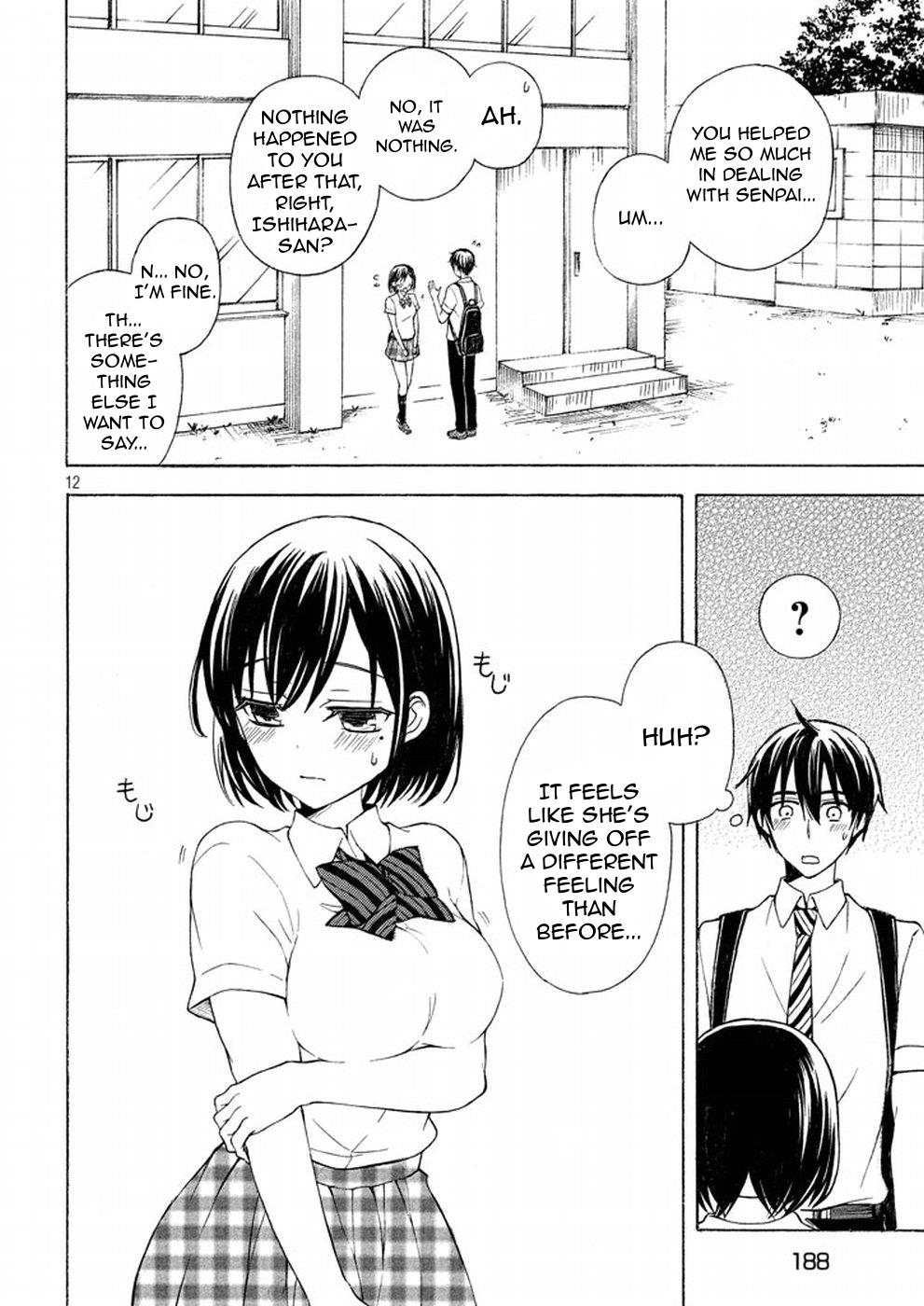 Watari-kun no xx ga Houkai Sunzen chapter 19 page 12