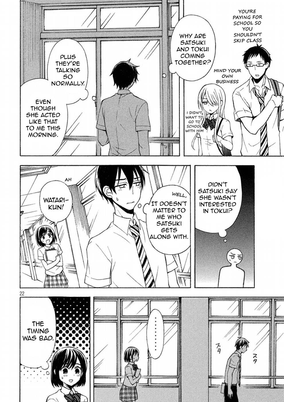Watari-kun no xx ga Houkai Sunzen chapter 19 page 22
