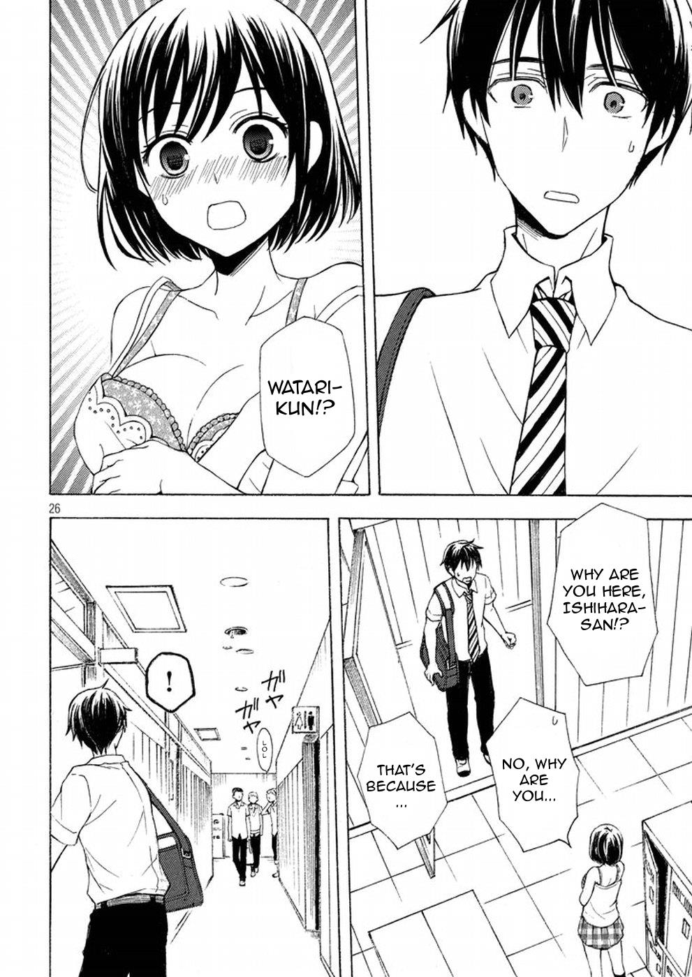 Watari-kun no xx ga Houkai Sunzen chapter 19 page 26