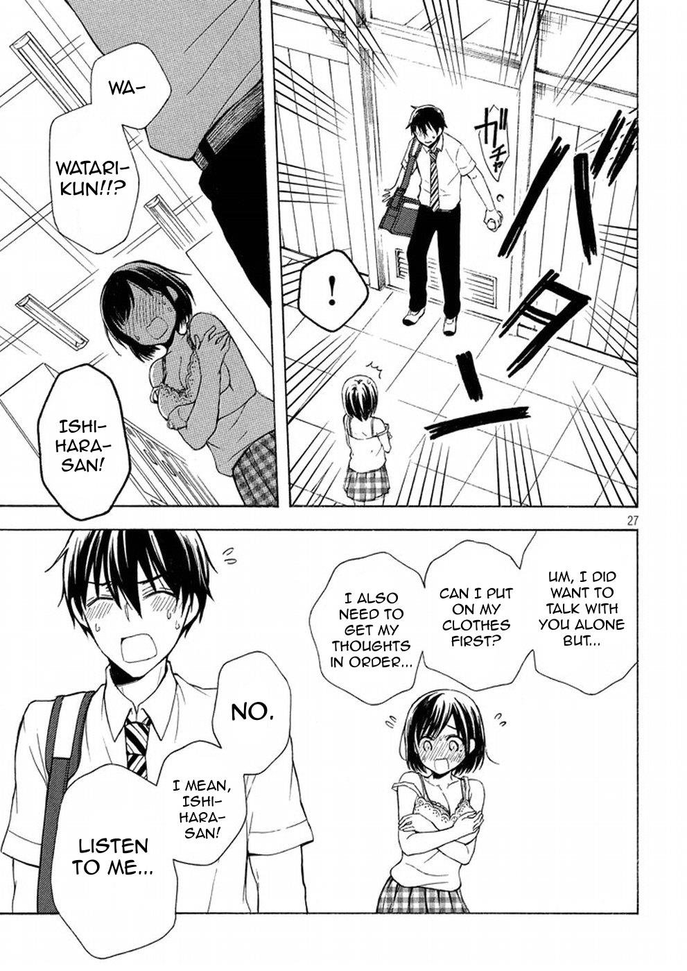 Watari-kun no xx ga Houkai Sunzen chapter 19 page 27