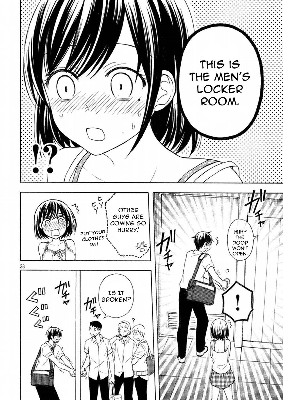 Watari-kun no xx ga Houkai Sunzen chapter 19 page 28