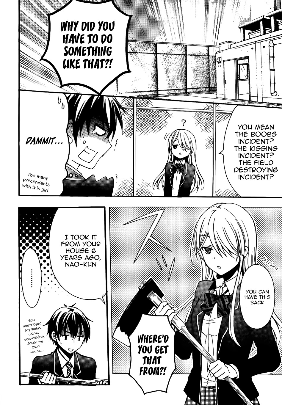 Watari-kun no xx ga Houkai Sunzen chapter 2 page 17