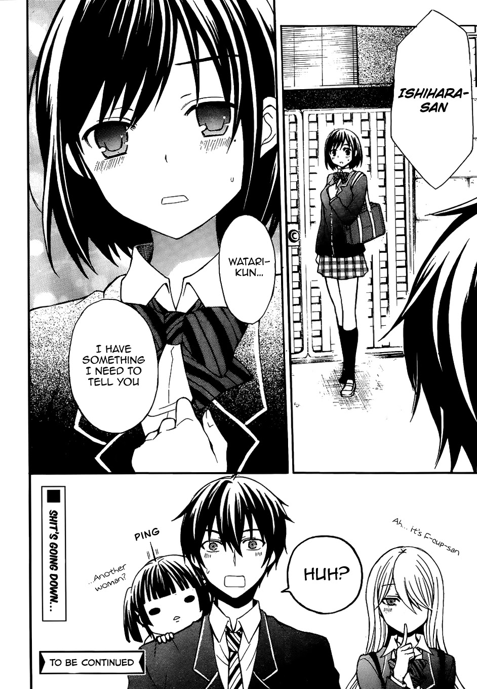 Watari-kun no xx ga Houkai Sunzen chapter 2 page 42
