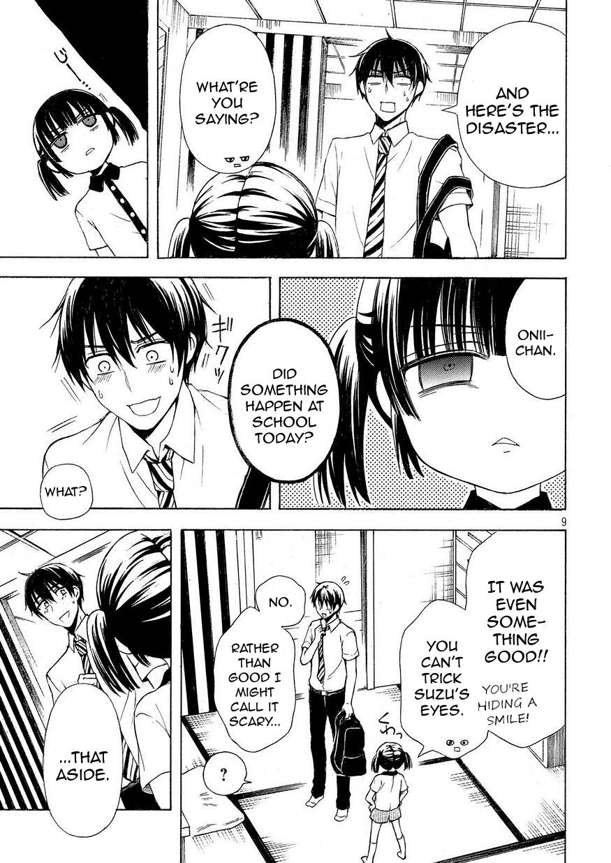 Watari-kun no xx ga Houkai Sunzen chapter 20 page 8