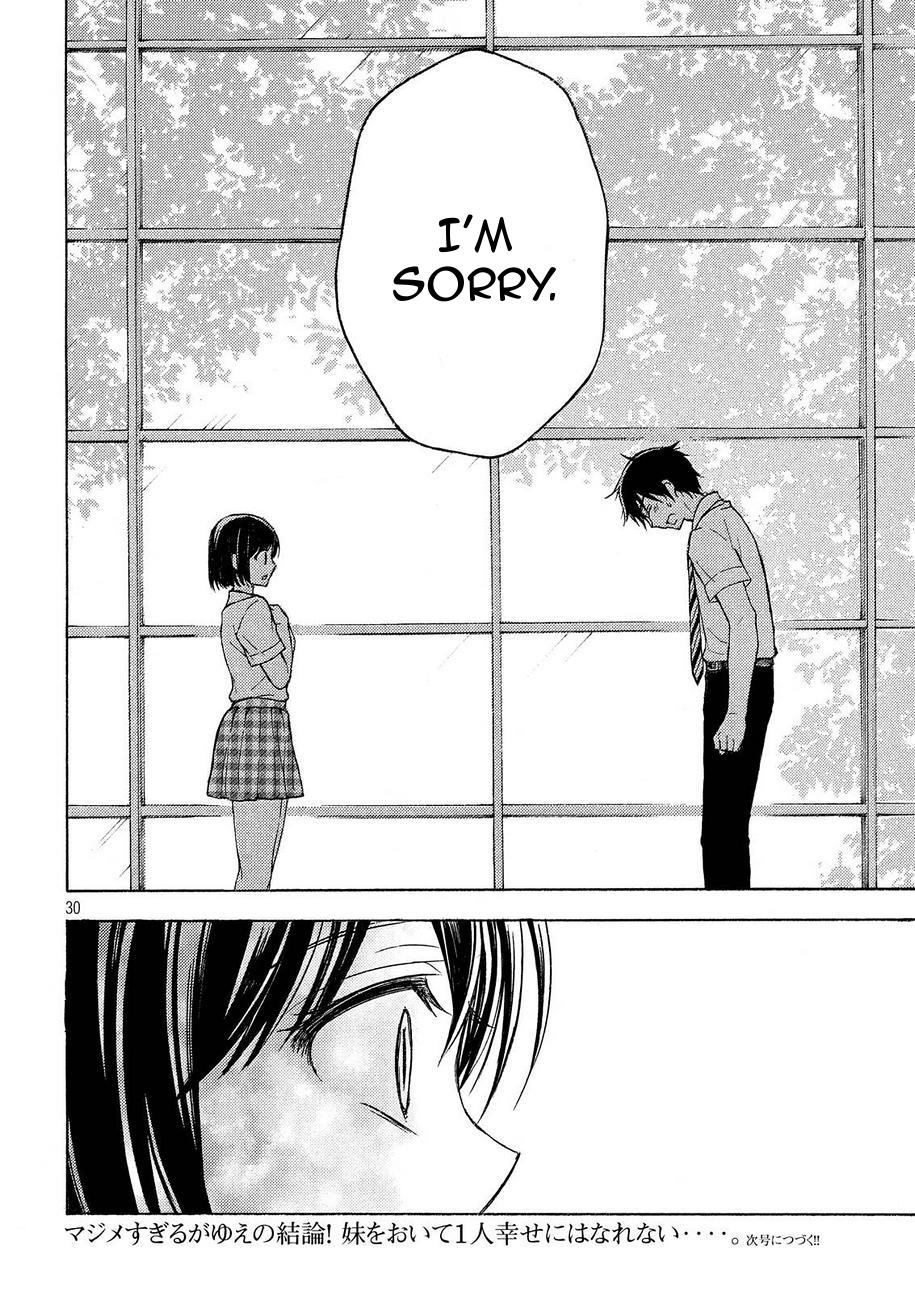 Watari-kun no xx ga Houkai Sunzen chapter 21 page 28