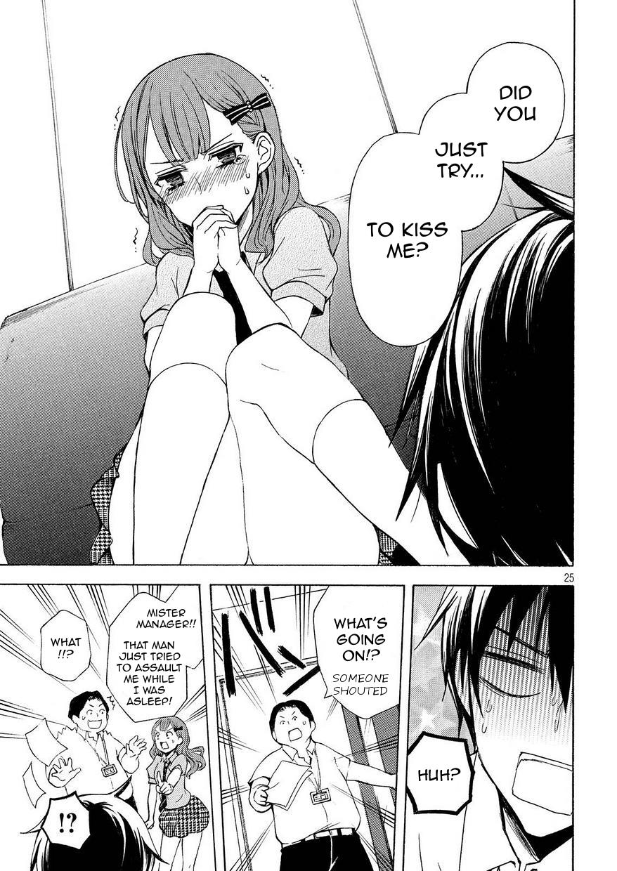 Watari-kun no xx ga Houkai Sunzen chapter 22 page 24