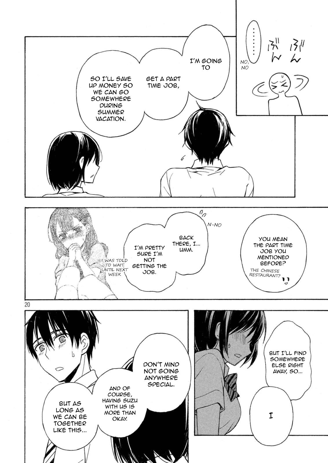 Watari-kun no xx ga Houkai Sunzen chapter 23 page 20