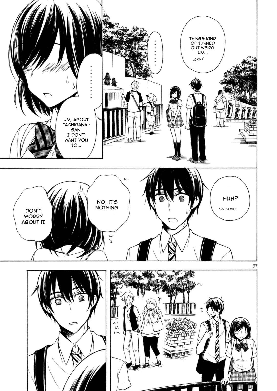 Watari-kun no xx ga Houkai Sunzen chapter 23 page 27