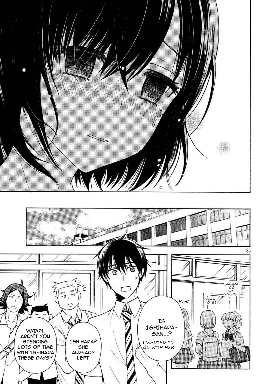 Watari-kun no xx ga Houkai Sunzen chapter 23 page 34