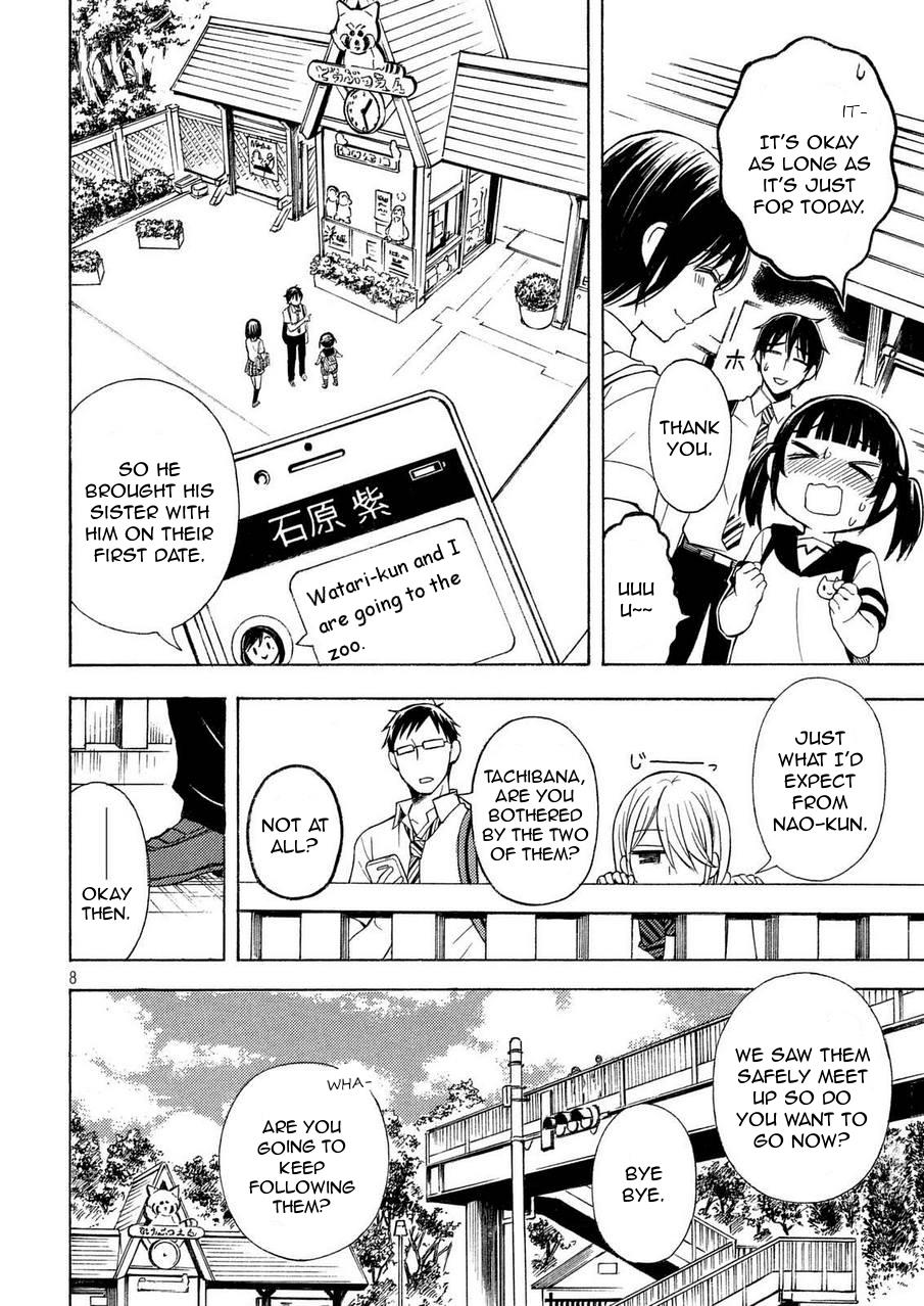 Watari-kun no xx ga Houkai Sunzen chapter 23 page 8