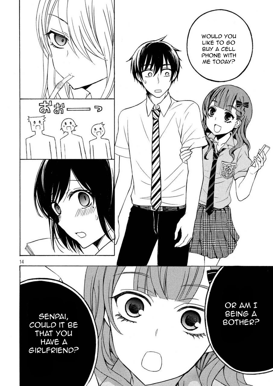 Watari-kun no xx ga Houkai Sunzen chapter 24 page 13