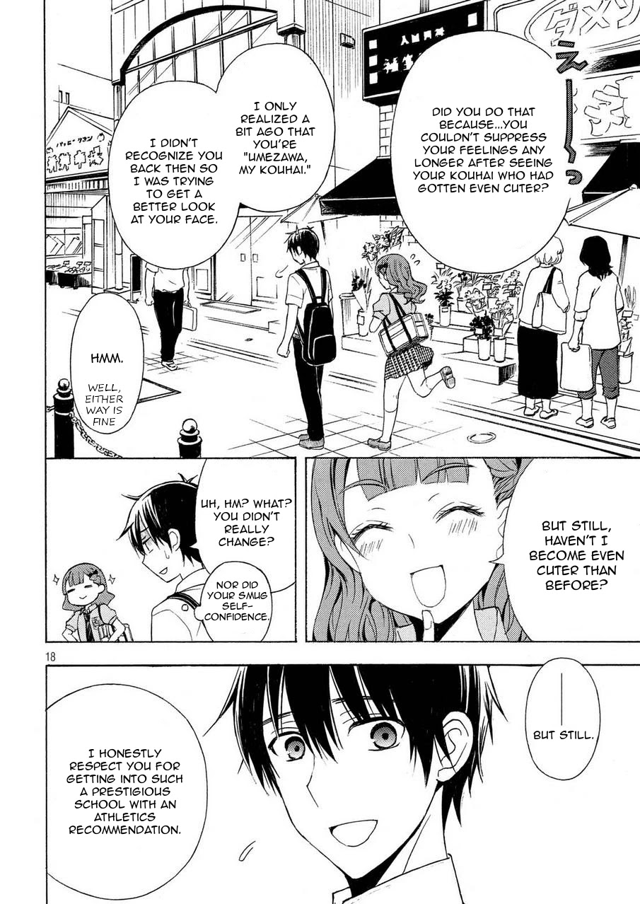 Watari-kun no xx ga Houkai Sunzen chapter 24 page 17