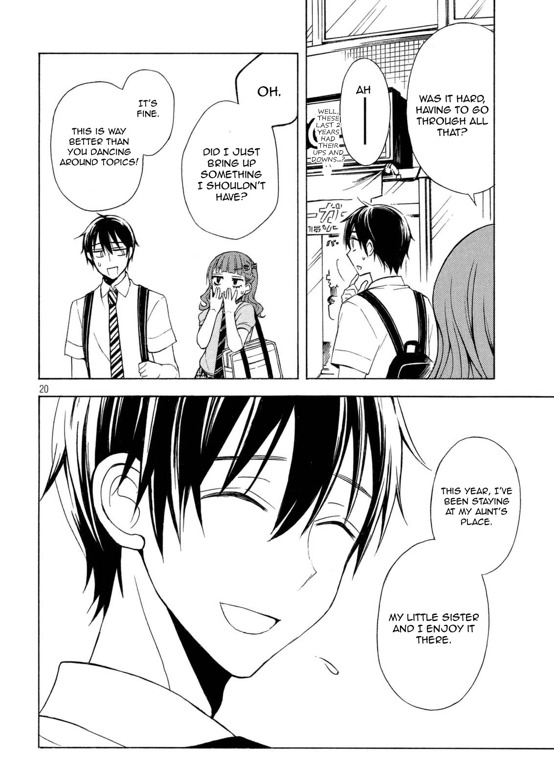 Watari-kun no xx ga Houkai Sunzen chapter 24 page 19