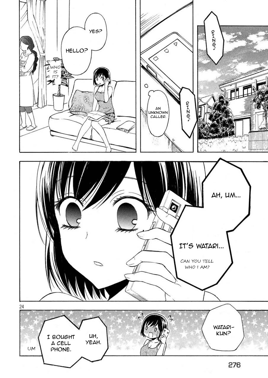Watari-kun no xx ga Houkai Sunzen chapter 24 page 23