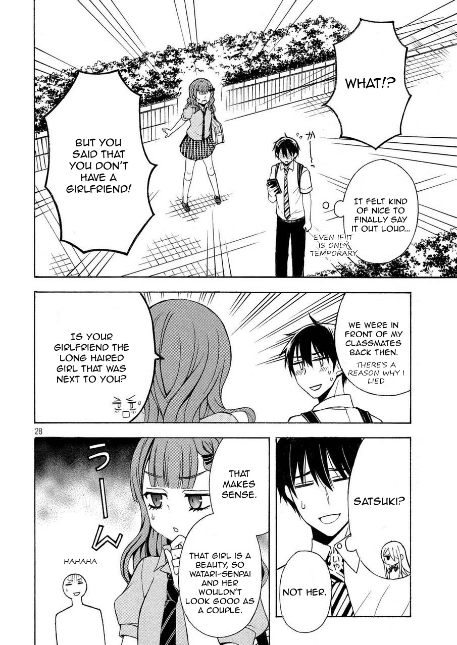 Watari-kun no xx ga Houkai Sunzen chapter 24 page 27