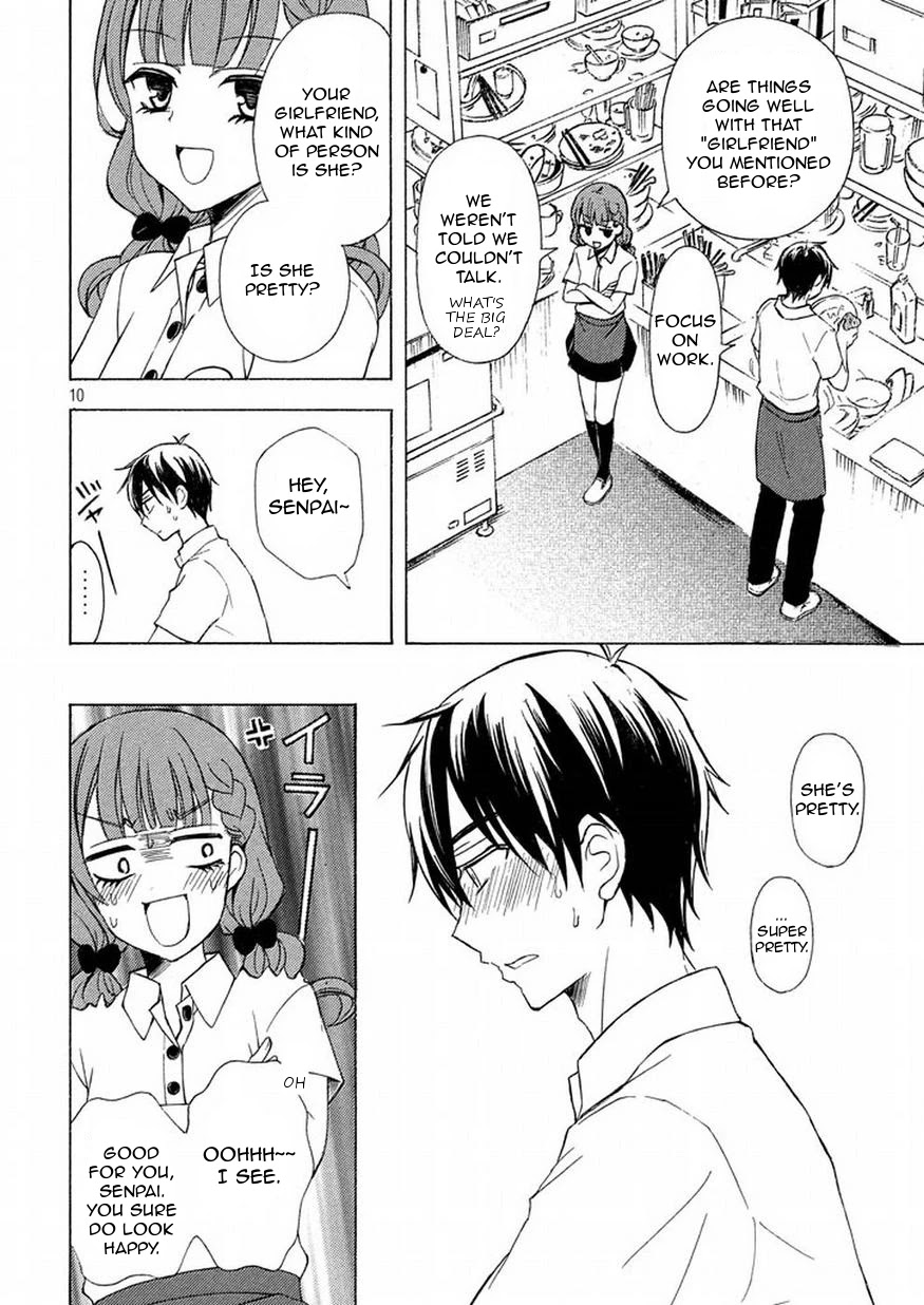 Watari-kun no xx ga Houkai Sunzen chapter 25 page 10