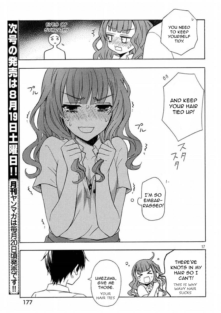 Watari-kun no xx ga Houkai Sunzen chapter 25 page 16