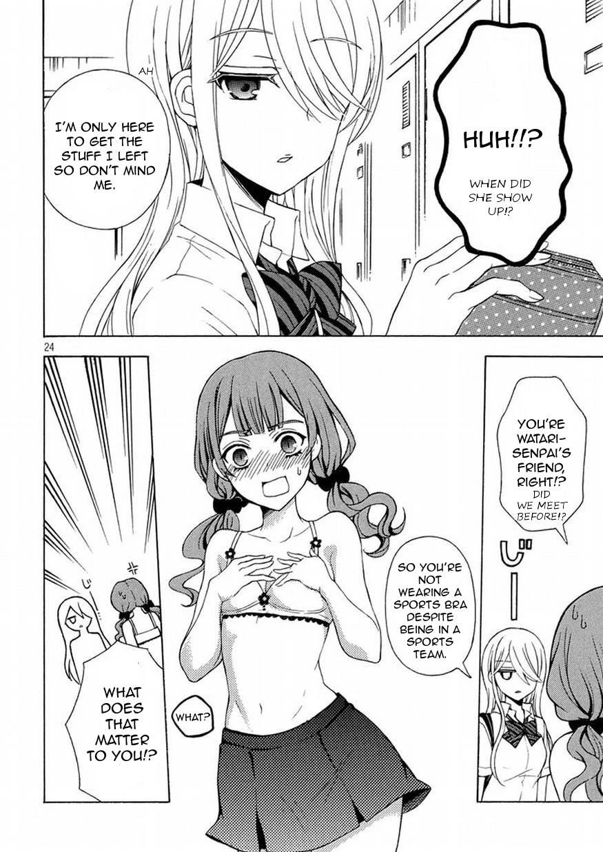 Watari-kun no xx ga Houkai Sunzen chapter 25 page 23