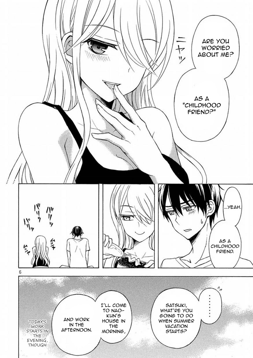 Watari-kun no xx ga Houkai Sunzen chapter 25 page 6