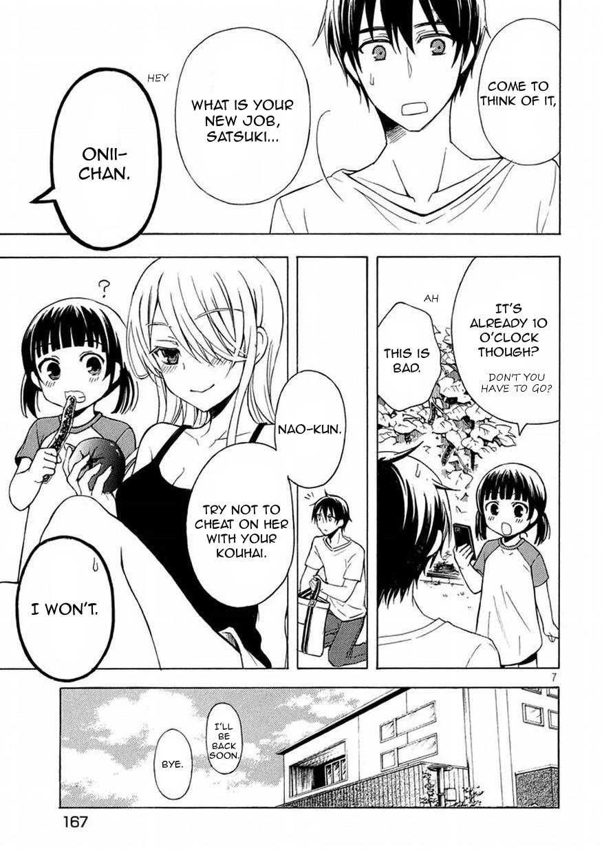 Watari-kun no xx ga Houkai Sunzen chapter 25 page 7