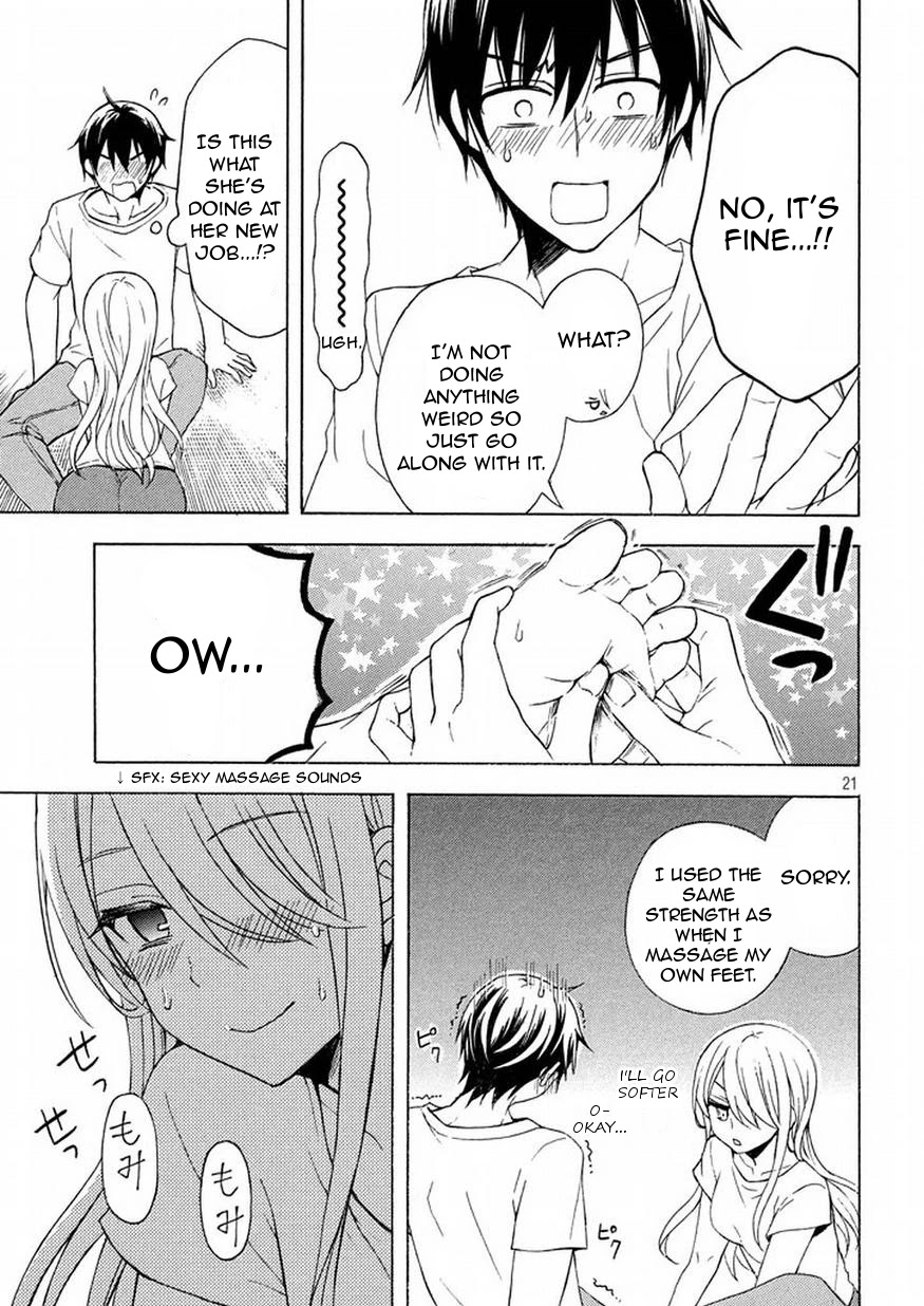 Watari-kun no xx ga Houkai Sunzen chapter 26 page 21