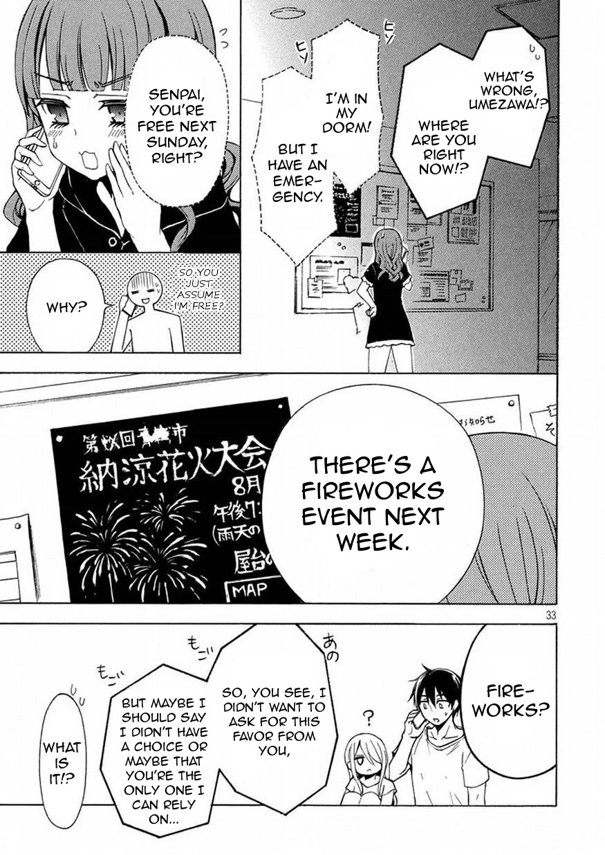 Watari-kun no xx ga Houkai Sunzen chapter 26 page 32