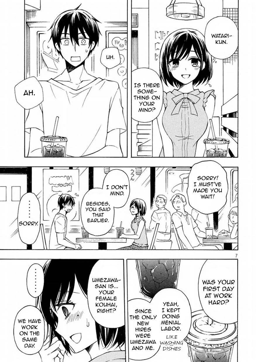 Watari-kun no xx ga Houkai Sunzen chapter 26 page 7