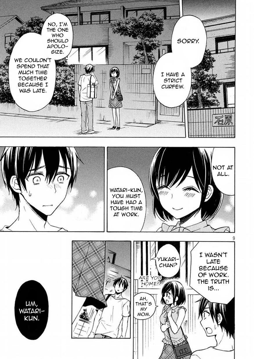 Watari-kun no xx ga Houkai Sunzen chapter 26 page 9